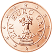 1 eurocent Austria dritto