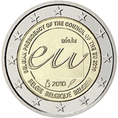 2 Euro Commemorativo Belgio 2010