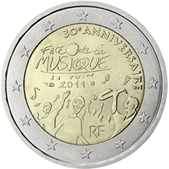 2 Euro Commemorativo Francia 2011