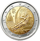2 Euro Commemorativo Italia 2006