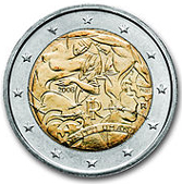 2 Euro Commemorativo Italia 2008