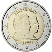 2 Euro Commemorativo Lussemburgo 2006