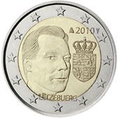 2 Euro Commemorativo Lussemburgo 2010