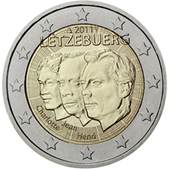 2 Euro Commemorativo Lussemburgo 2011
