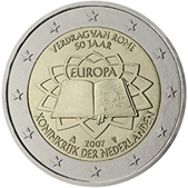 2 Euro Commemorativo Olanda 2007