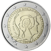 2 Euro Commemorativo Olanda 2013 - Bicentenario del Regno