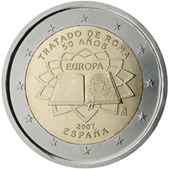2 Euro Commemorativo Spagna 2007
