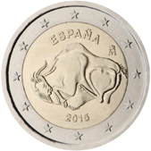 2 Euro Commemorativo Spagna 2015 - Grotte di Altamira