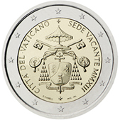 2 Euro Commemorativo Vaticano 2013 - Sede vacante