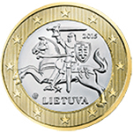 1 Euro Lituania