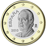 1 Euro Spagna dritto 2 serie