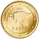 10 eurocent Estonia dritto