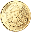 10 eurocent Italy 2nd type obverse