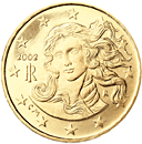 10 eurocent Italia dritto