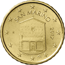 10 eurocent San Marino dritto terza serie