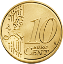 10 eurocent Estonia verso