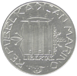 10 Lire San Marino 1985 dritto