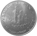10 Lire San Marino 1993 dritto