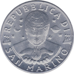 10 Lire San Marino 1996 dritto