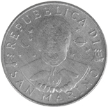 10 Lire San Marino 1998 dritto
