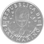 10 Lire San Marino 2000 dritto