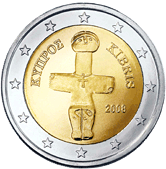 2 Euro Cyprus obverse