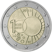 2 Euro Commemorative coin Belgium 2013