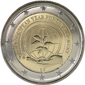 2 Euro Commemorative coin Belgium 2015 - European Year for Development
