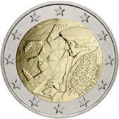 2 Euro Commemorative coins Cyprus 2022 - Erasmus programme anniversary
