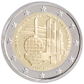 2 Euro Commemorativo Cipro 2024 -  Anniversario di Cipro nell'Unione Europea