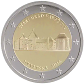 2 Euro Commemorativo Croazia 2024 - Citta vecchia di Varaždin