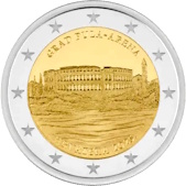 2 Euro Commemorativo Croazia 2025 - Citta di Pola - Arena