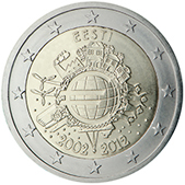 2 Euro Commemorativo Estonia 2012