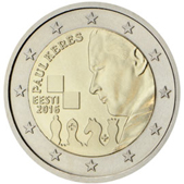 2 Euro Commemorativo Estonia 2016