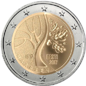 2 Euro commemorative coin Estonia 2017