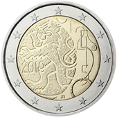 2 Euro Commemorativo Finlandia 2010