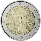 2 Euro Commemorativo Finlandia 2013 - Nascita Frans Eemil Sillanpää