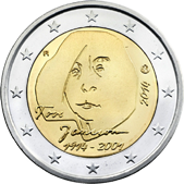 2 Euro Commemorativo Finlandia 2014 - Nascita Tove Jansson