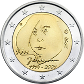 2 Euro Commemorative coin Finland 2014 - 100 years since the birth of Tove Jansson