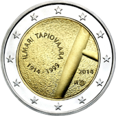 2 Euro Commemorative coin Finland 2014 - 100 years since the birth of Ilmari Tapiovaara