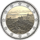 2 Euro Commemorativo Finlandia 2018 - Parco nazionale di Koli