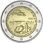 2 Euro Commemorativo Finlandia 2021 - Anniversario autonomia Isole Åland