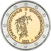 2 Euro Commemorativo Finlandia 2022 - Ricerca sul clima finlandese 