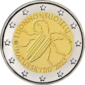 2 Euro Commemorativo Finlandia 2023 - Anniversario prima legge protezione natura