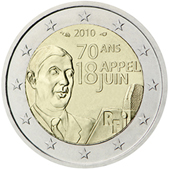 2 Euro Commemorative coin France 2010