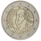 2 Euro Commemorative coin France 2015 - 225th anniversary of 