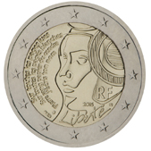 2 Euro Commemorative coin France 2015 -  225th anniversary of 