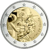 2 Euro Commemorative coin France 2020 - Charles De Gaulle