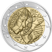 2 Euro Commemorative coin France 2020 -  Medical Research