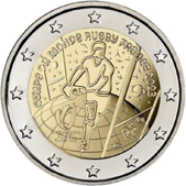 2 Euro Commemorative coin France 2023 - 2023 Rugby World Cup